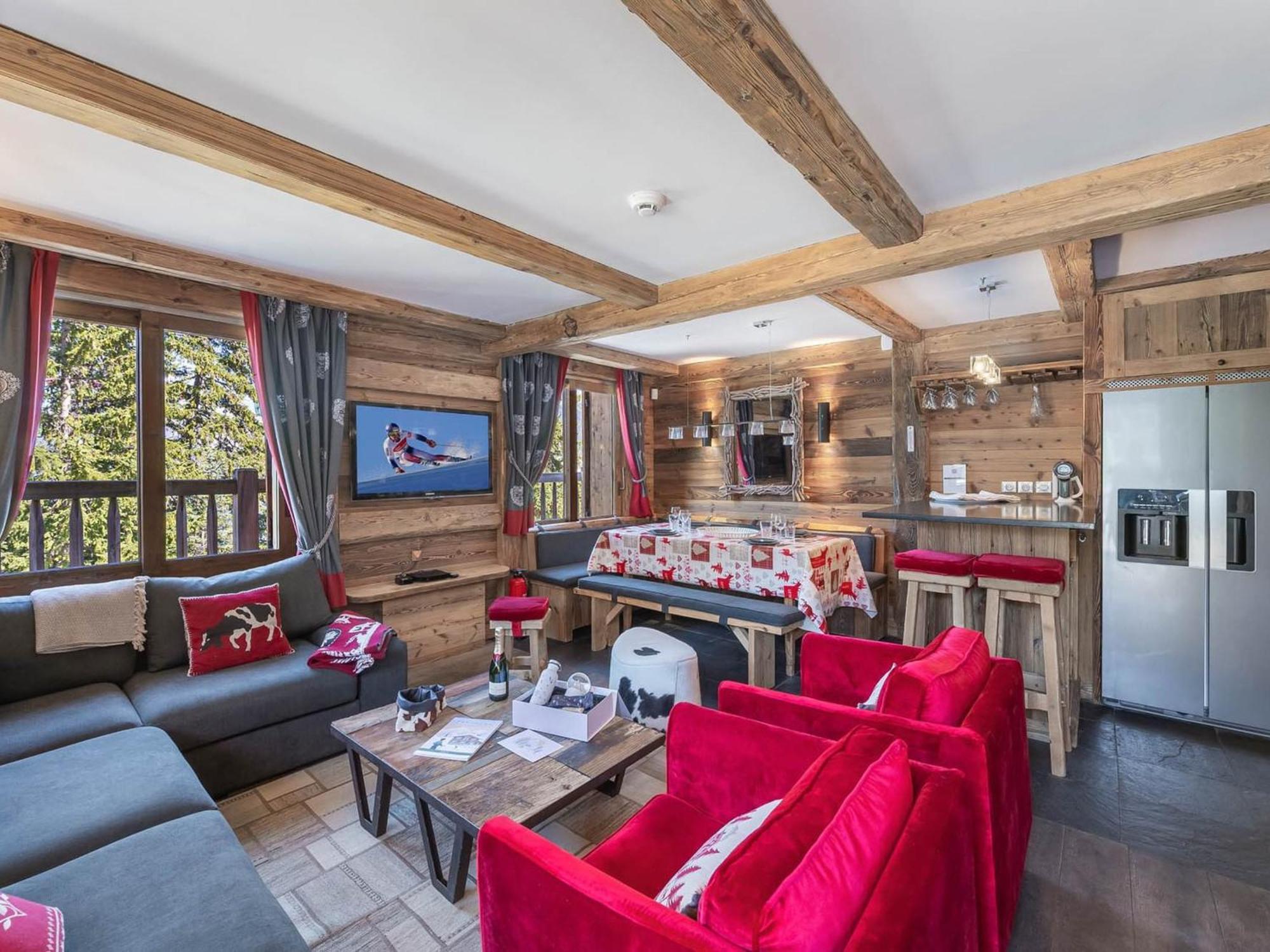 Вилла Chalet Cosy Proche Des Pistes Avec Sauna Et Cheminee - Courchevel 1850 - Fr-1-564-25 Экстерьер фото