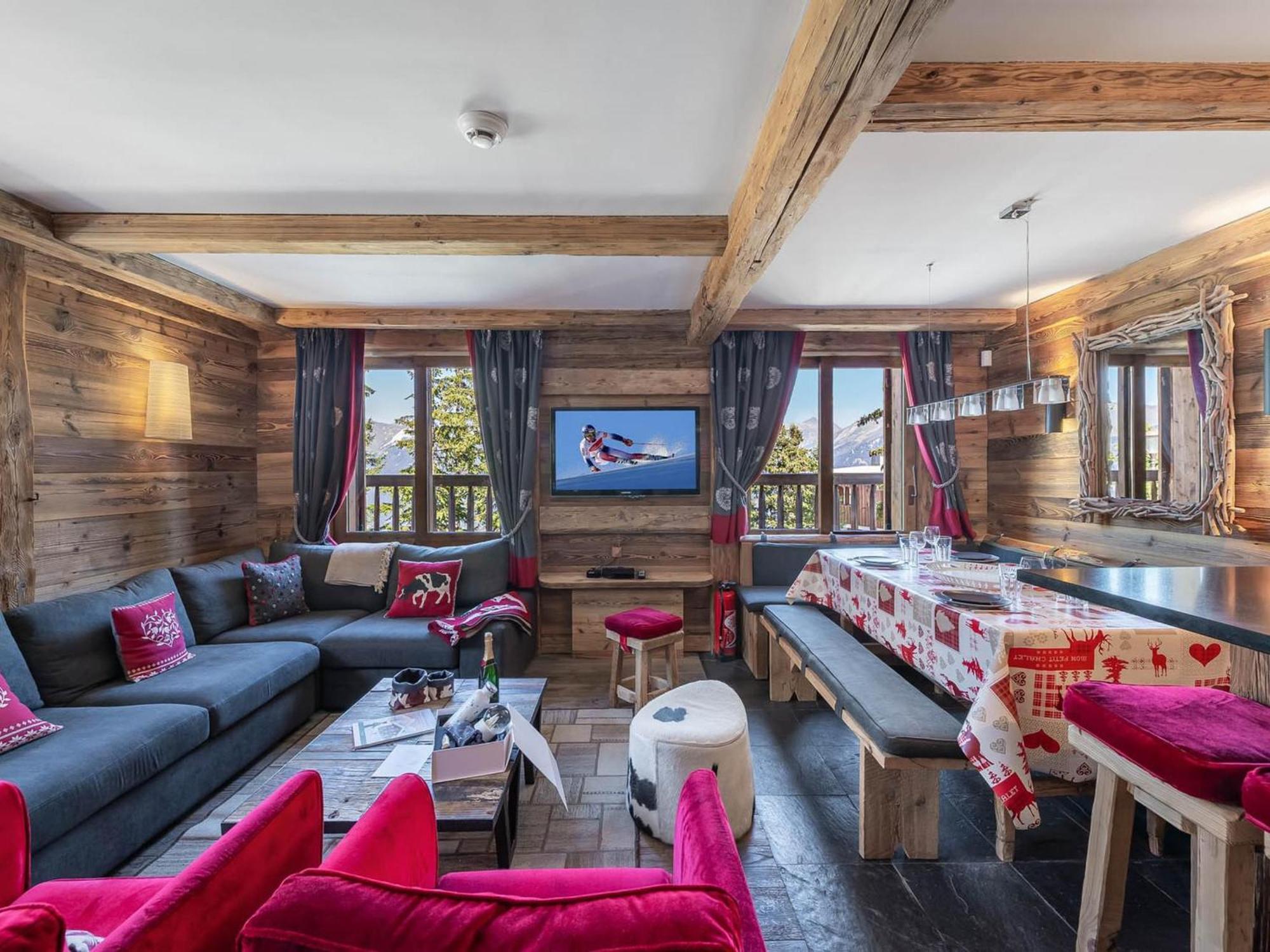 Вилла Chalet Cosy Proche Des Pistes Avec Sauna Et Cheminee - Courchevel 1850 - Fr-1-564-25 Экстерьер фото